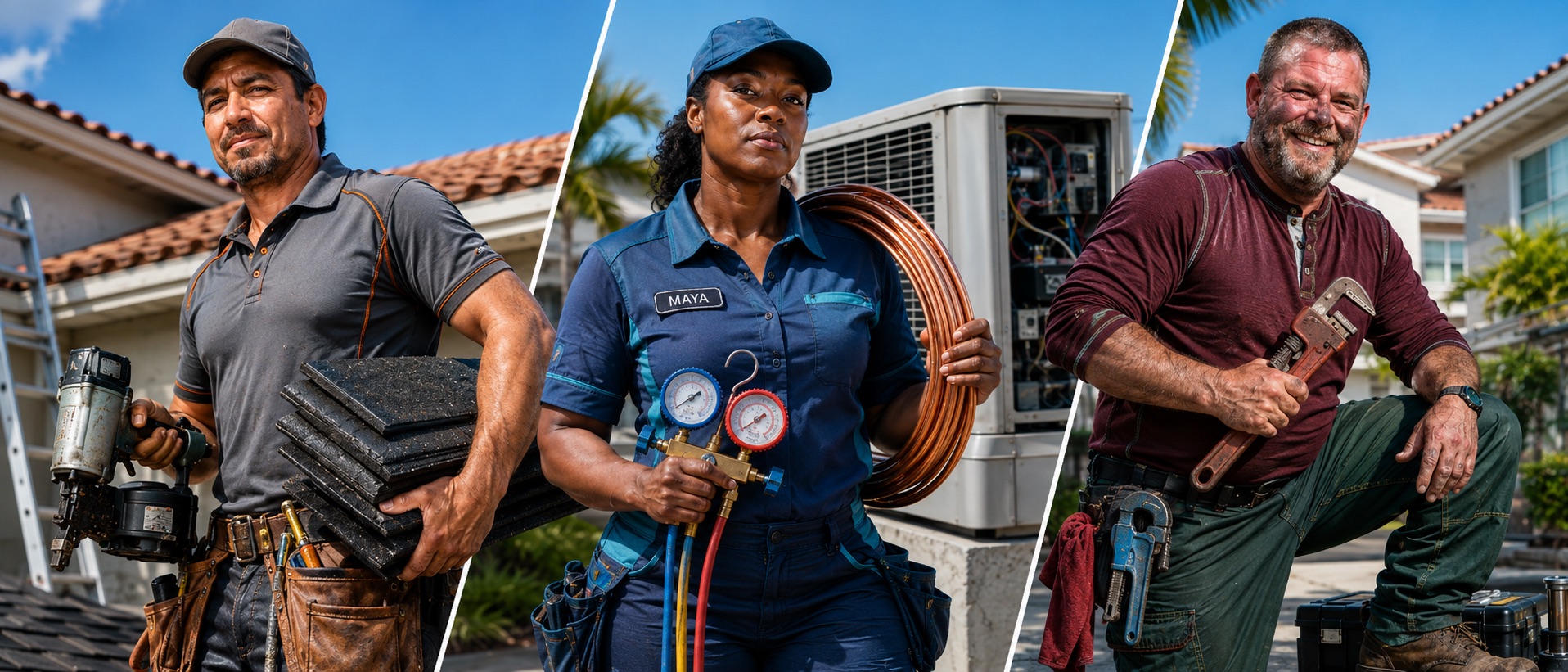 Local service professionals ready for customer calls